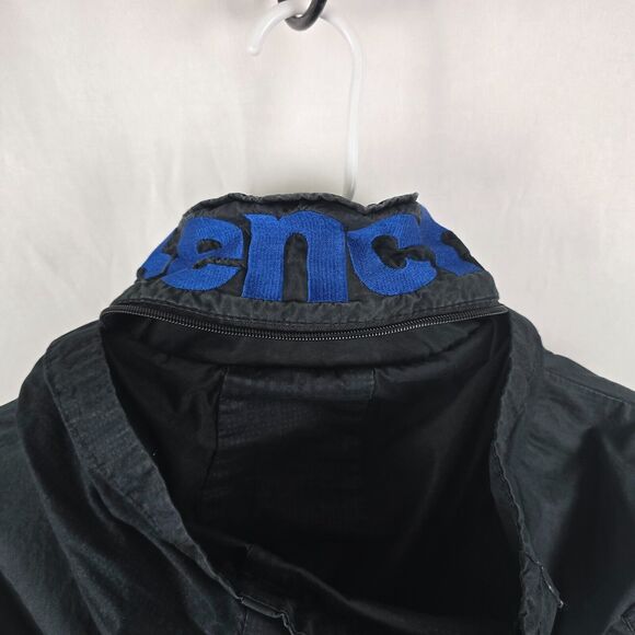 Bench Utility Jacket Men's Medium Full Zip Up Hooded Navy Blue - Picture 4 of 16